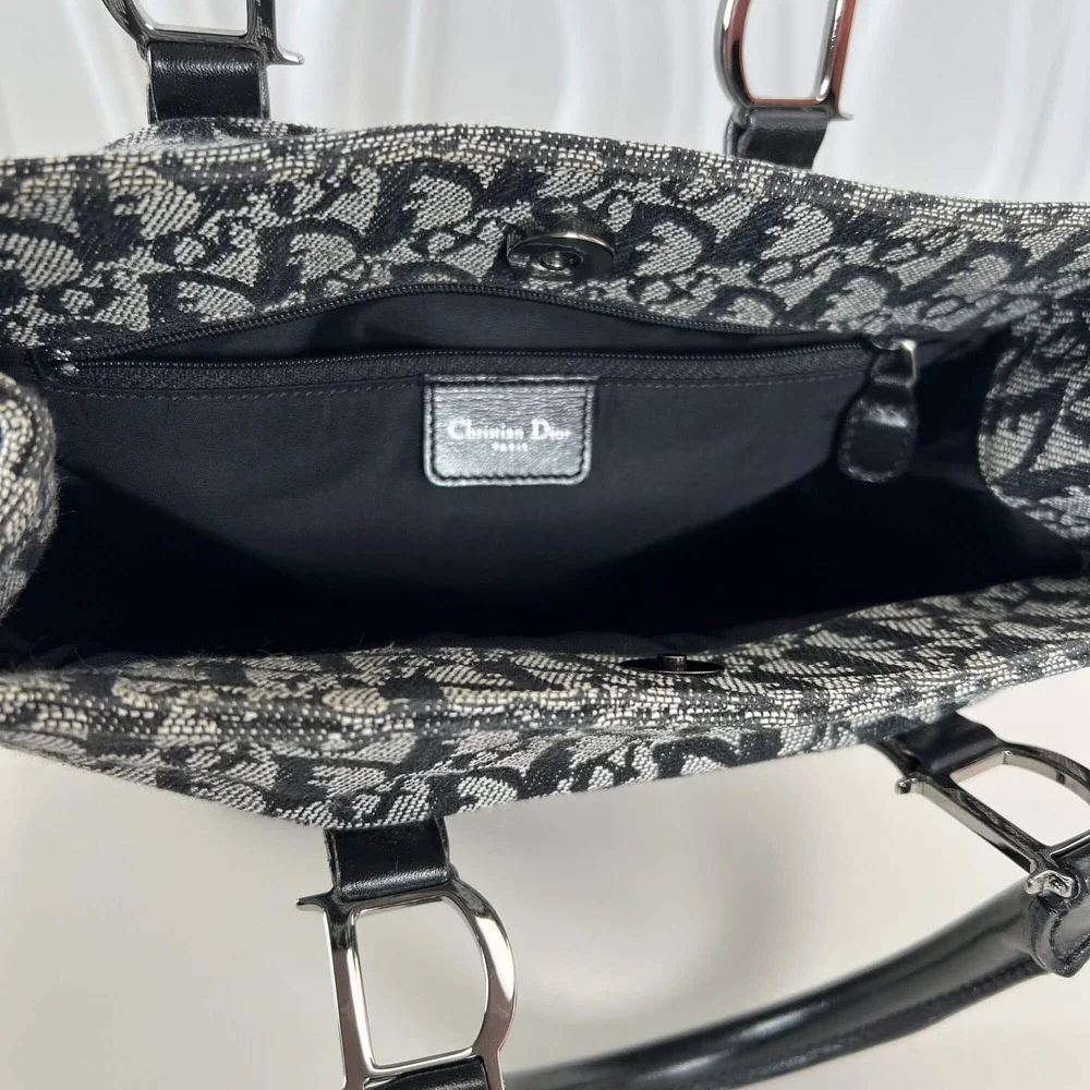 Christian Dior Vintage Trotter Tote Bag